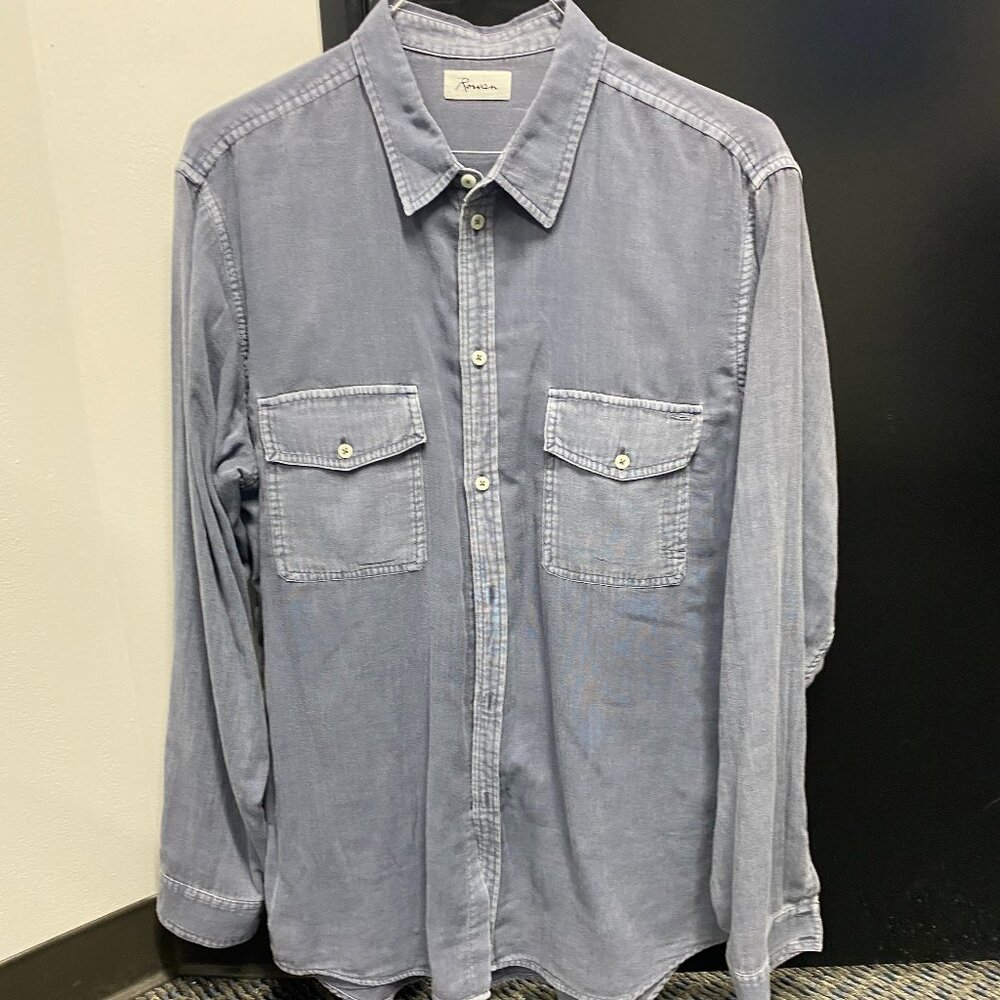 Rowan Men's Button Down Casual Shirt Size XL